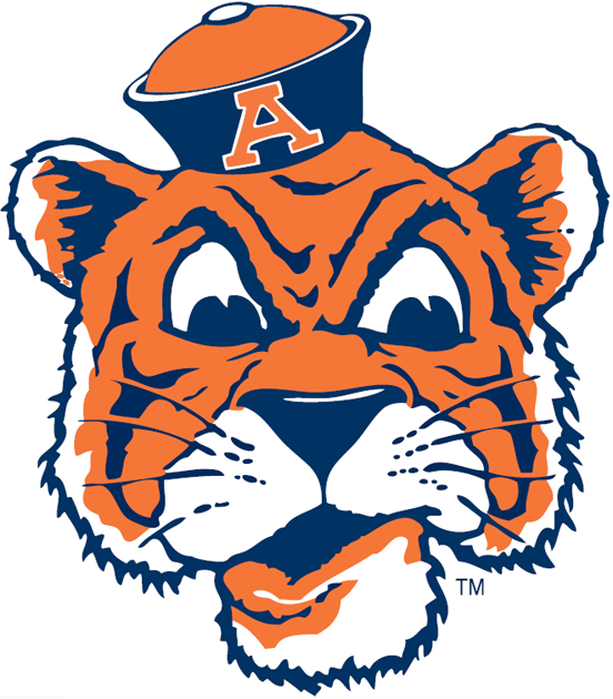 Auburn Tigers 1957-1970 Primary Logo iron on transfers for clothing